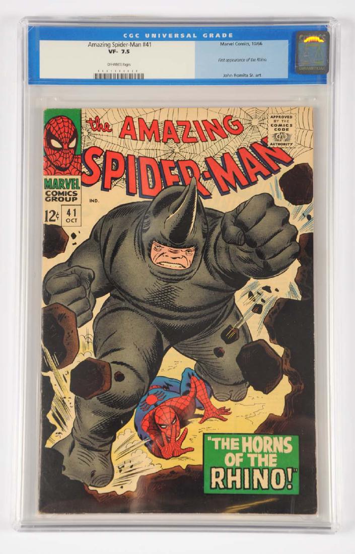 Amazing Spider-Man #41 CGC 7.5 Off White Pages 1966 (1 of 3)