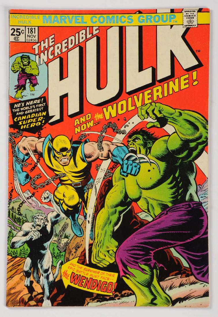 The Incredible Hulk #181 Bronze Age Key Comic Book. (1 of 2)