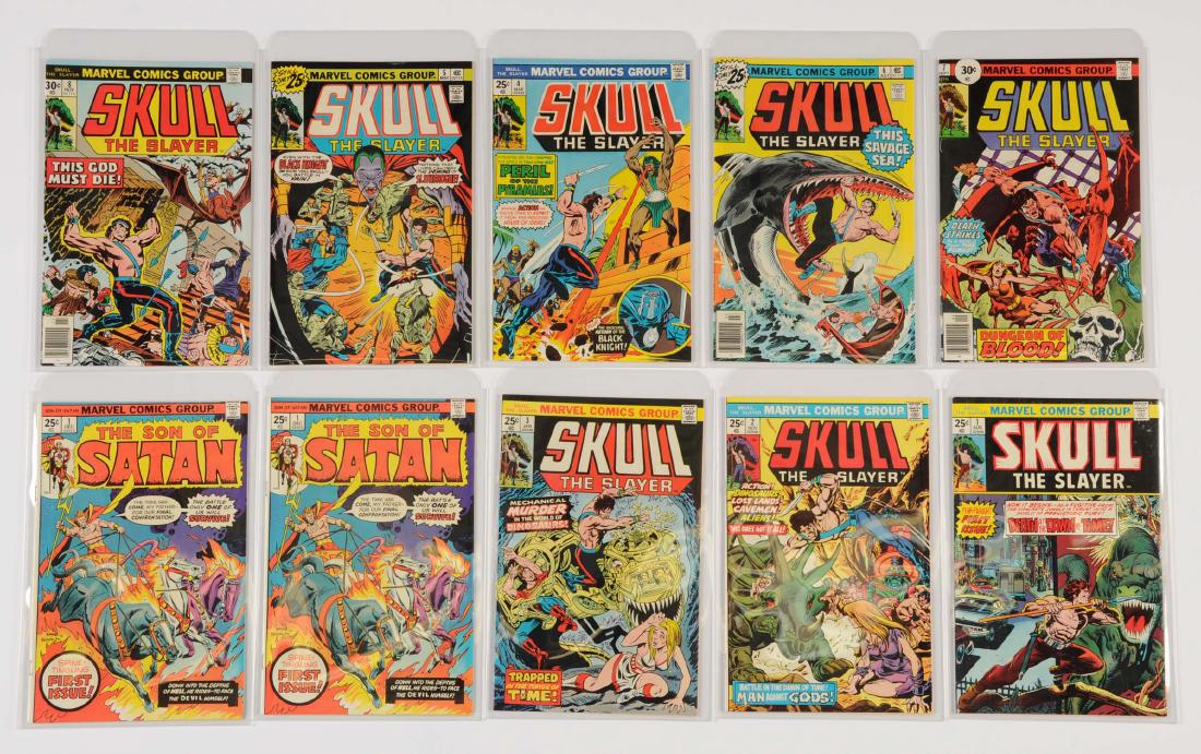 Lot Of Marvel Bronze Age Comic Books: Son Of Satan #1-8 (1 of 2)