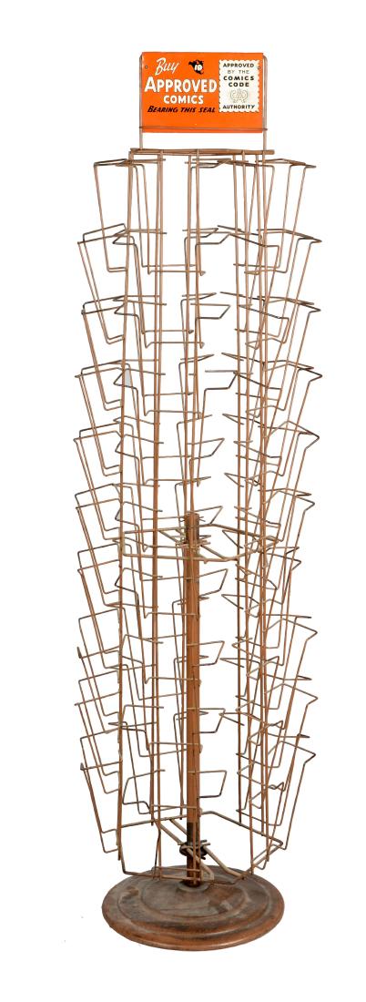 Vintage 1950's Comic Book Spinner Rack. (1 of 6)