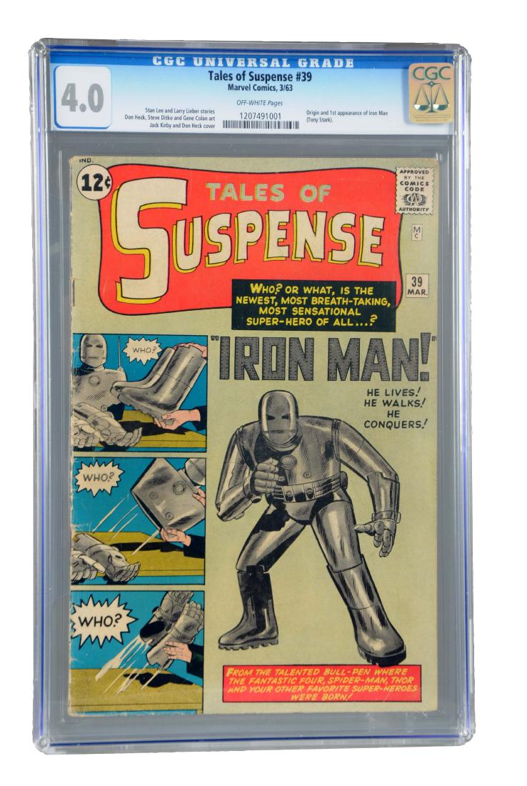 Tales Of Suspense #39 1963 CGC Universal Grade 4.0 (1 of 3)