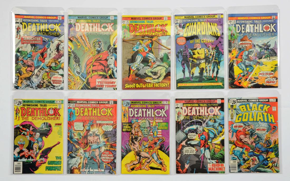 Deathlok & Black Goliath Marvel Comic Book Lot (1 of 2)