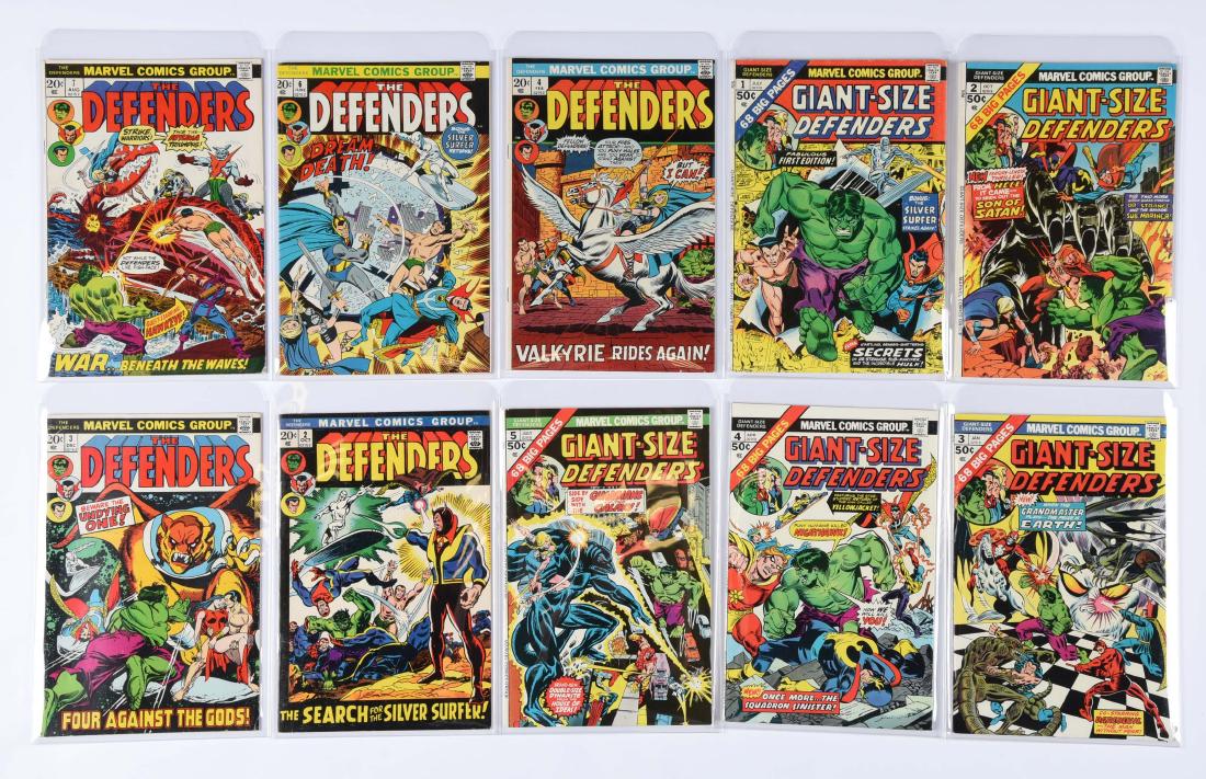 The Defenders Marvel Comic Book Lot #2 - 22 + Giant (1 of 4)