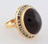 Garnet and Sea Pearl Ring.
