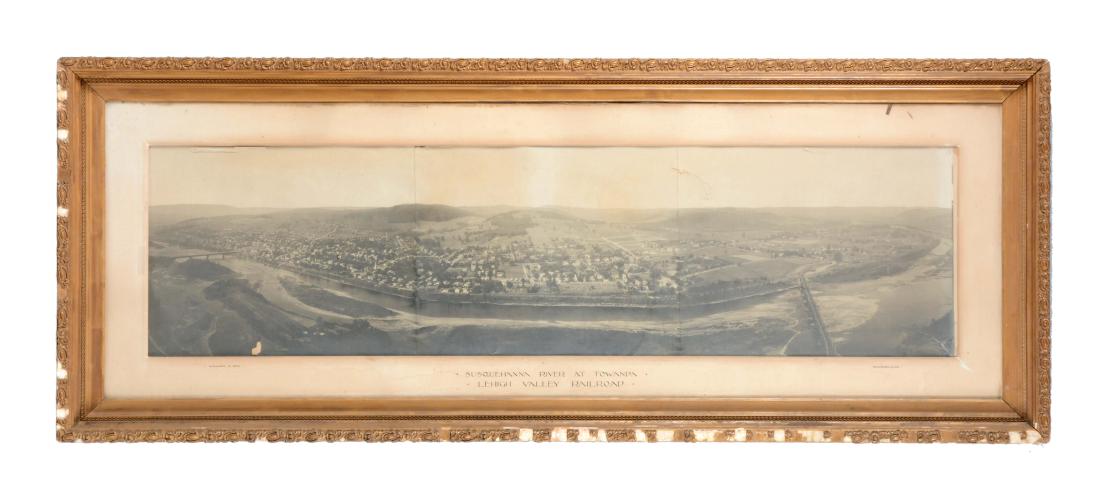 Oversized Photo of Susquehanna River at Towanda. (1 of 5)