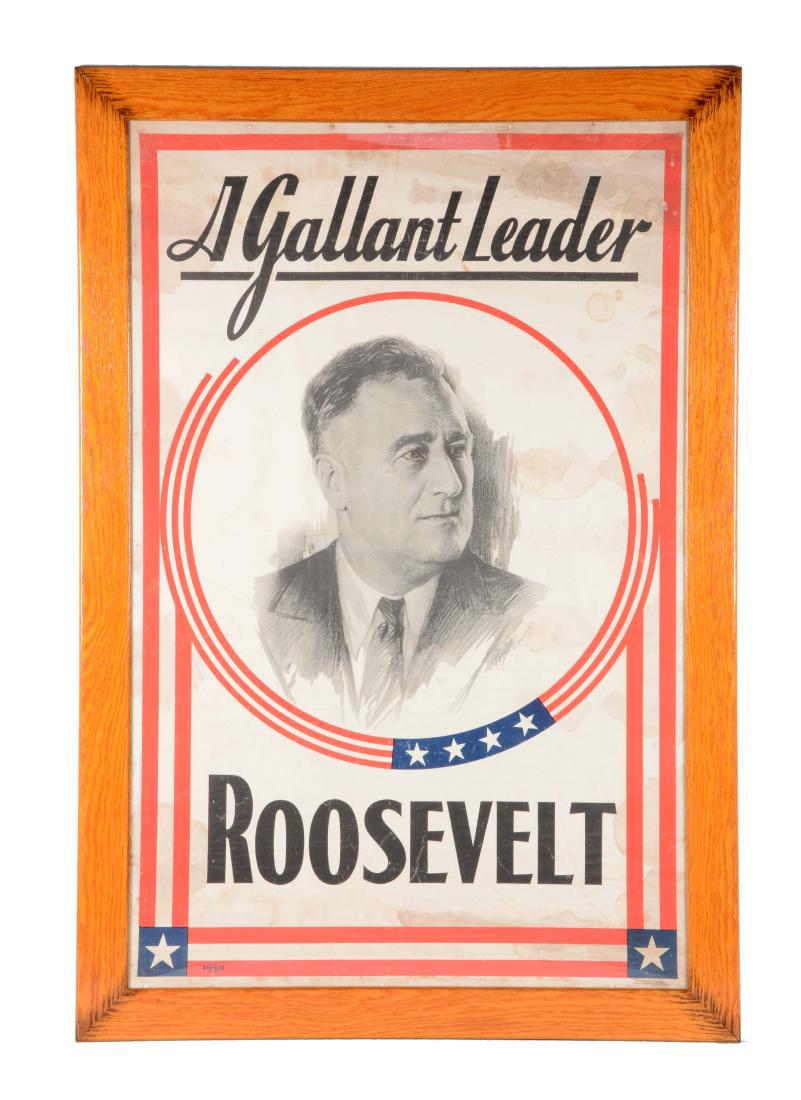 Roosevelt Presidential Campaign Poster. (1 of 2)
