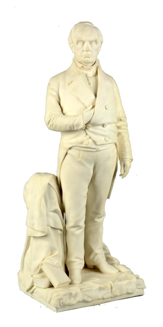 Marble Statue of Daniel Webster. (1 of 6)