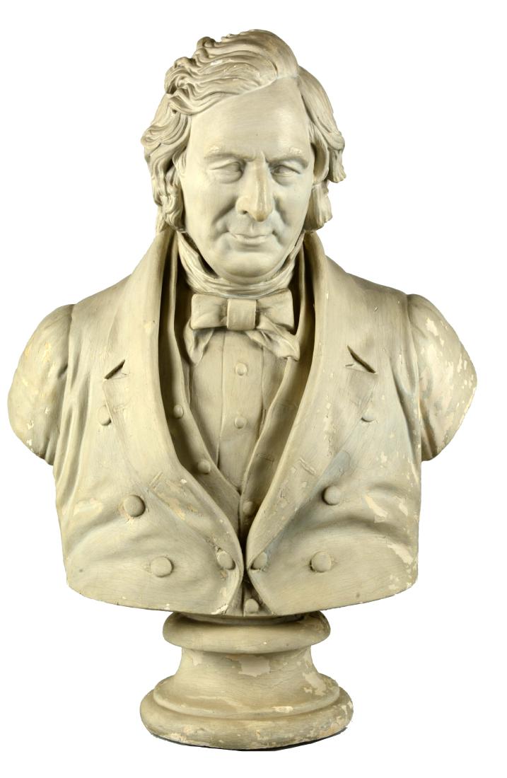 Plaster Bust of President Millard Fillmore. (1 of 8)