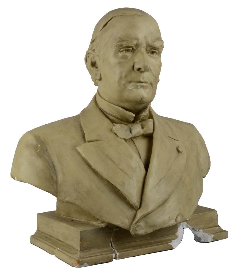 Plaster Bust of President McKinley. (1 of 5)