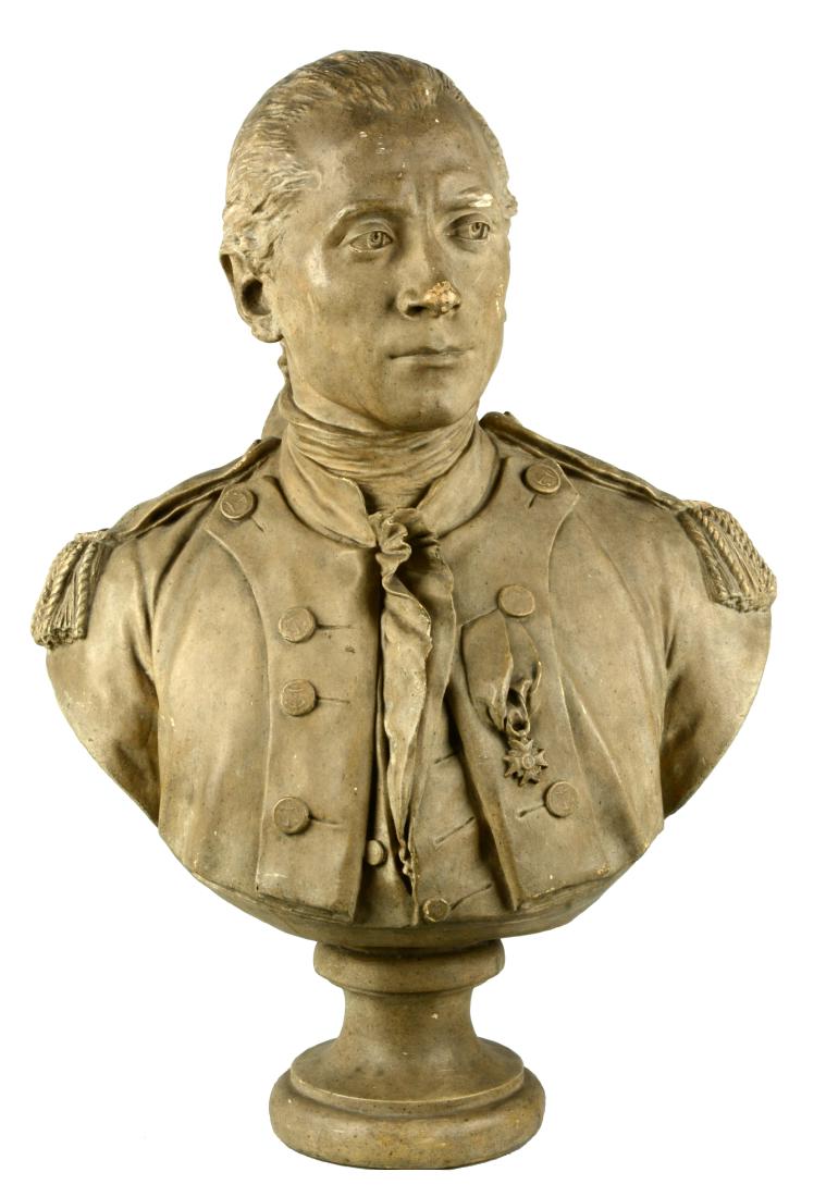 Plaster Bust of John Paul Jones (1 of 7)