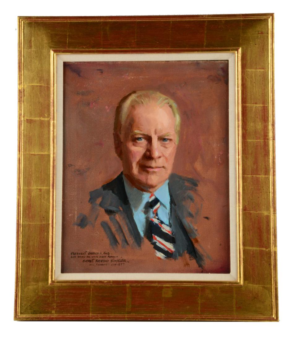 Portrait of President Gerald R. Ford. (1 of 4)