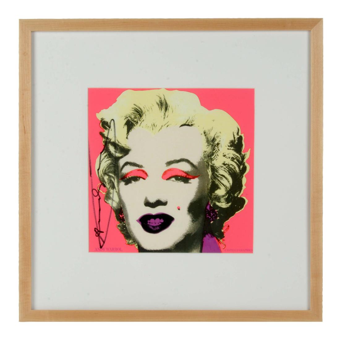 Castelli Pink Marilyn Invitation Screen Print. (1 of 5)