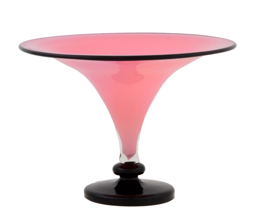 Loetz Tango Glass Compote. (1 of 7)