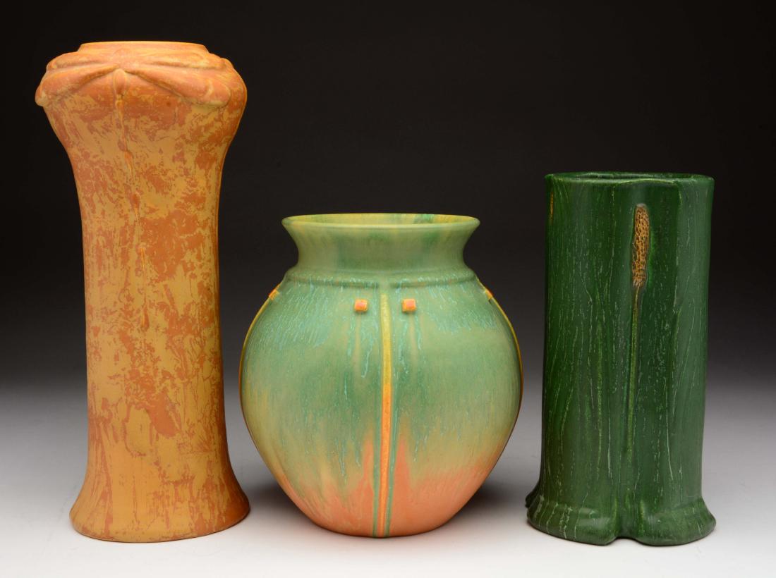 Lot of 3: Contemporary Vases. (1 of 10)