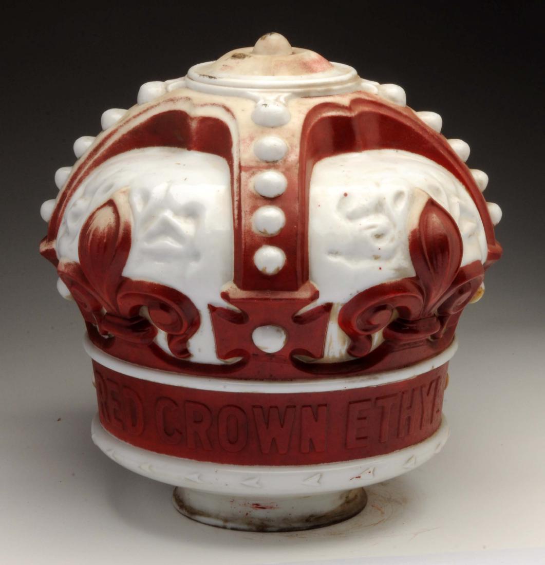 Standard Red Crown Ethyl OPC Globe.