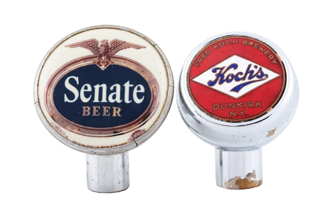 Lot Of 2: Senate & Koch's Beer Tap Knobs. (1 of 3)
