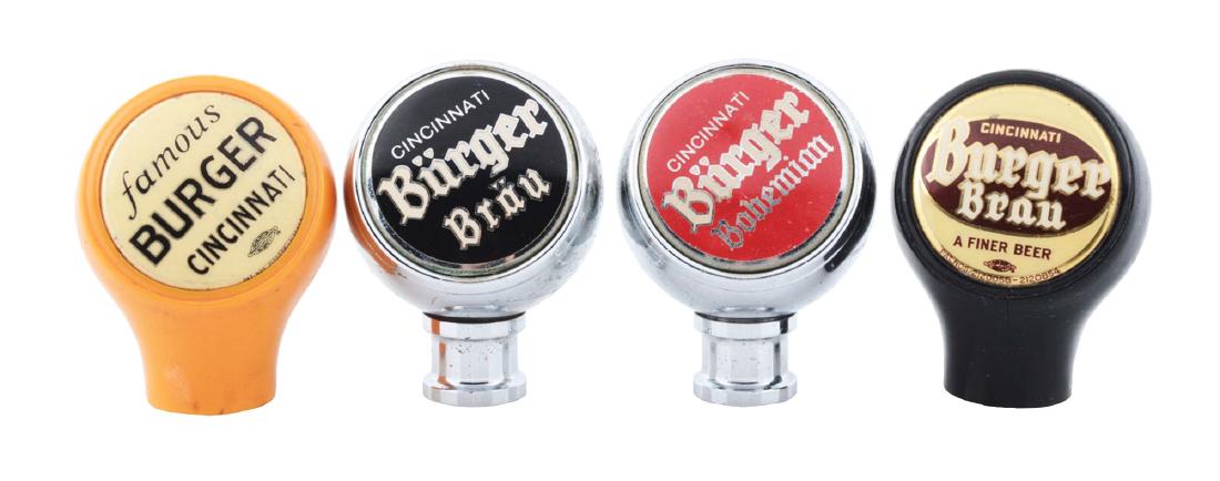 Lot of 4: Burger Beer Tap Knobs. (1 of 3)