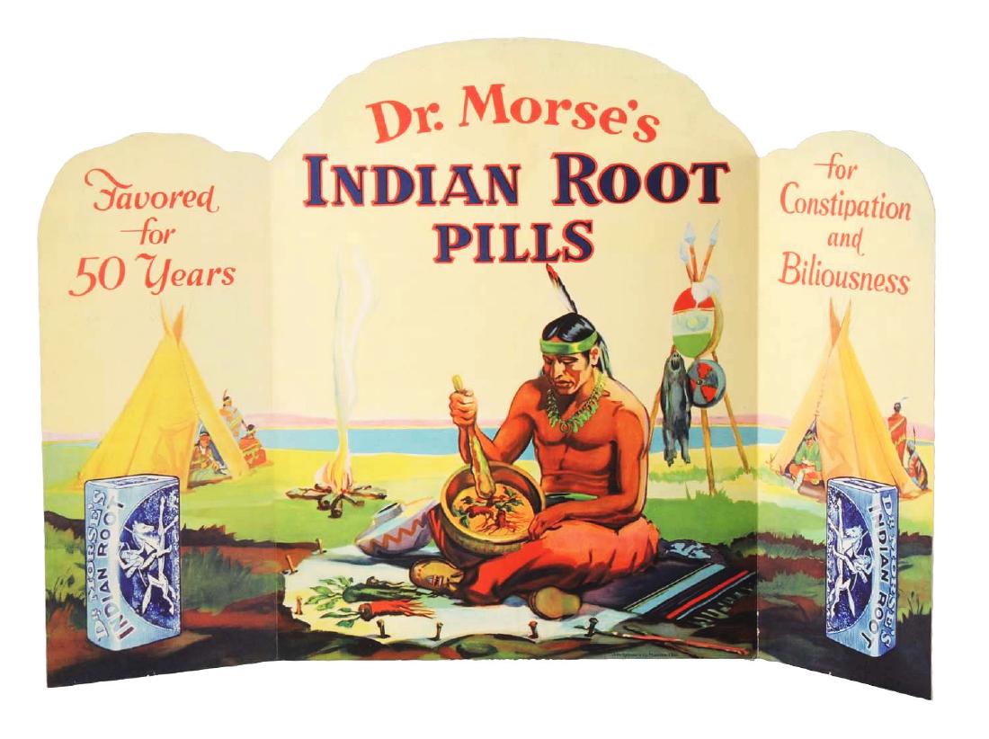 Dr. Morse's Indian Root Pills Display.