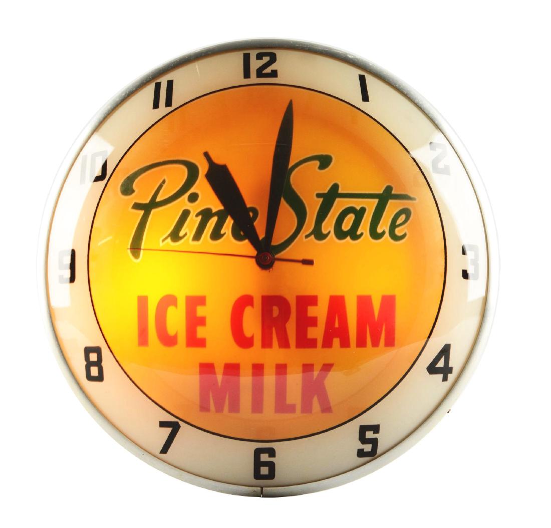 Pine State Ice Cream Double Bubble Clock. (1 of 4)