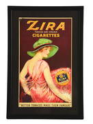 Lot 180 - A Player's 'Drumhead' Cigarettes enamel sign