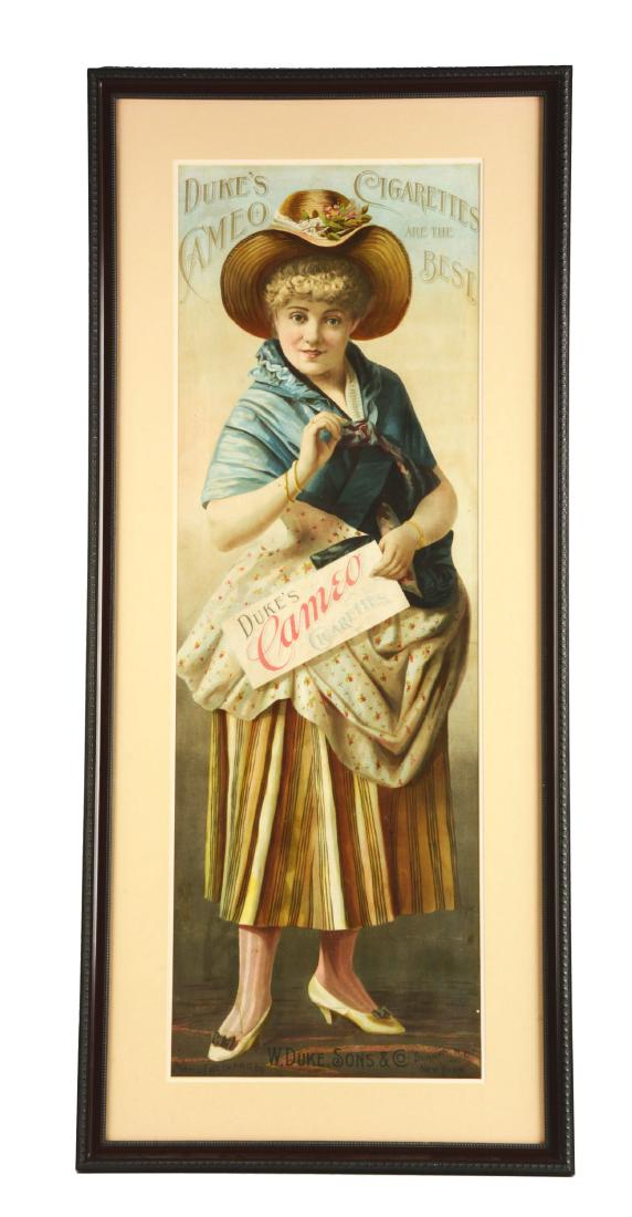 Dukeâ€™s Cameo Cigarettes Advertising Poster. (1 of 7)