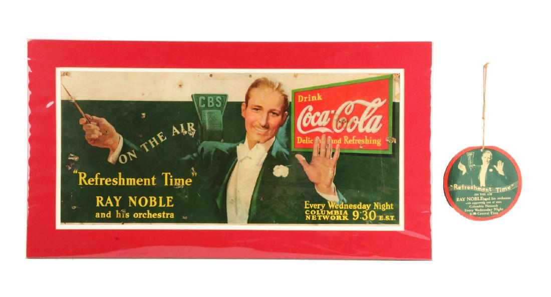 1935 Coca-Cola Ray Noble Sign. (1 of 11)