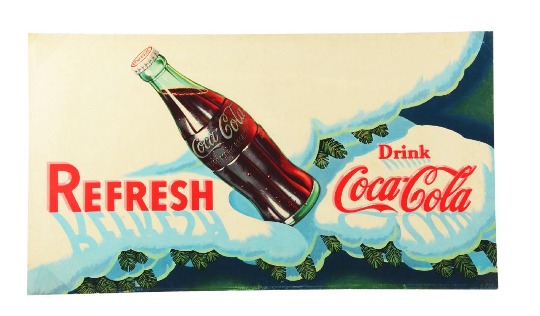 1957 Bottle in Snow Coke Poster. (1 of 9)
