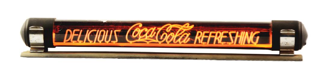 Extremely Rare Coca-Cola Cold Lite Sign. (1 of 5)