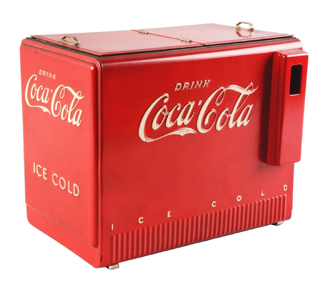 Coca-Cola Salesmans Sample Cooler. (1 of 7)