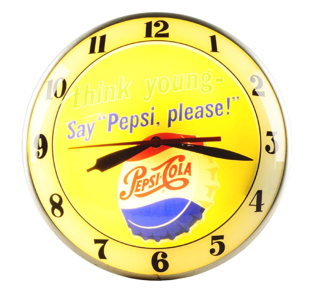 Pepsi Cola Double Bubble Advertising Clock. Sep 03, 2017 Dan Morphy