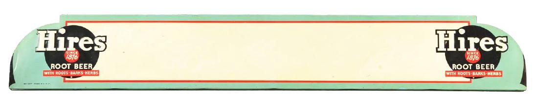 1950's Hires Root Beer Embossed Tin Sign. (1 of 5)