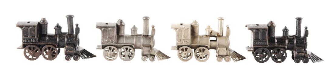 Lot of 4: Still Bank Trains. (1 of 2)