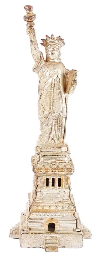 Kenton Large Statue of Liberty Cast Iron Still Bank w/ (1 of 3)