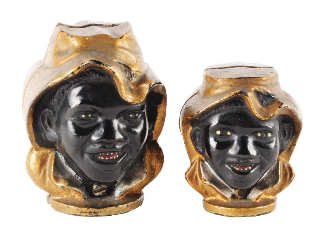 Lot of 2: Black Face Boy Still Banks. (1 of 1)