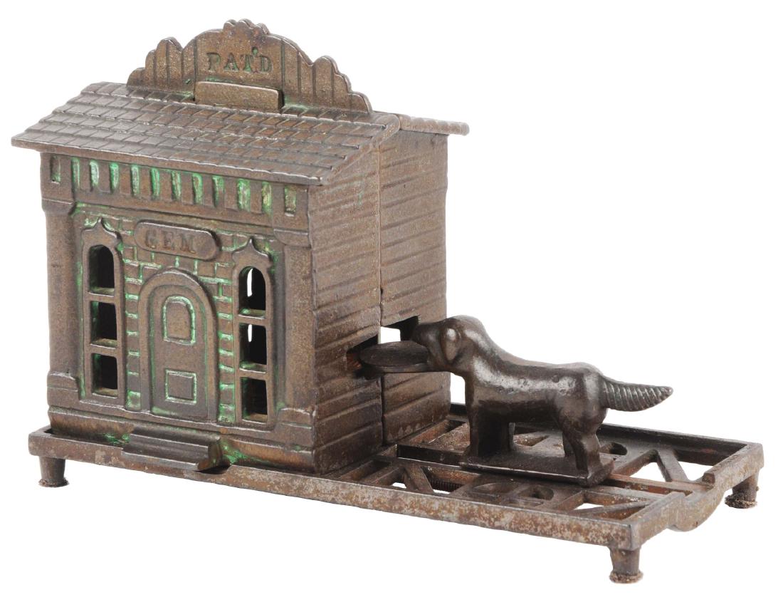 Judd Gem Cast Iron Mechanical Bank. (1 of 3)