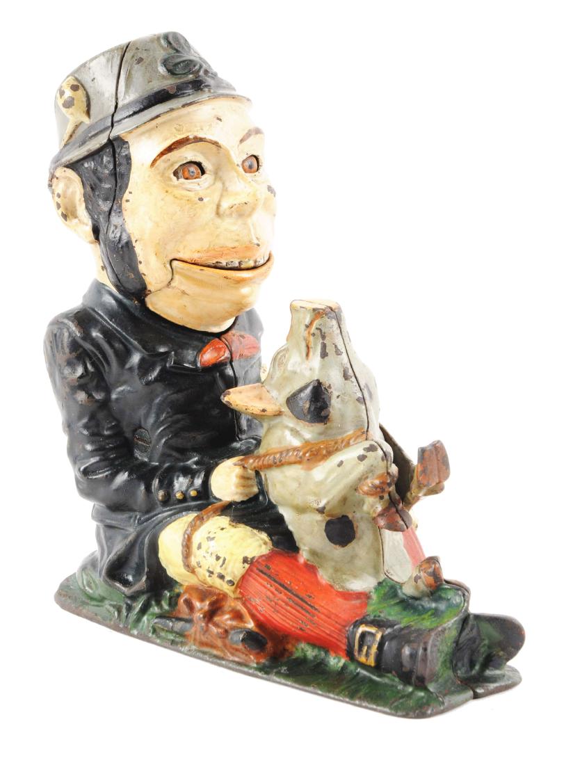 J. & E. Stevens Paddy & The Pig Cast Iron Mechanical (1 of 4)