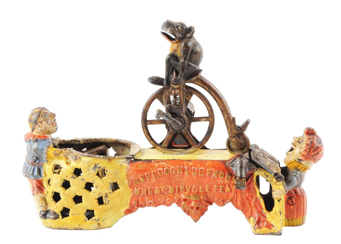 J. & E. Stevens Professor Pug Frog's Great Bicycle Feat (1 of 6)
