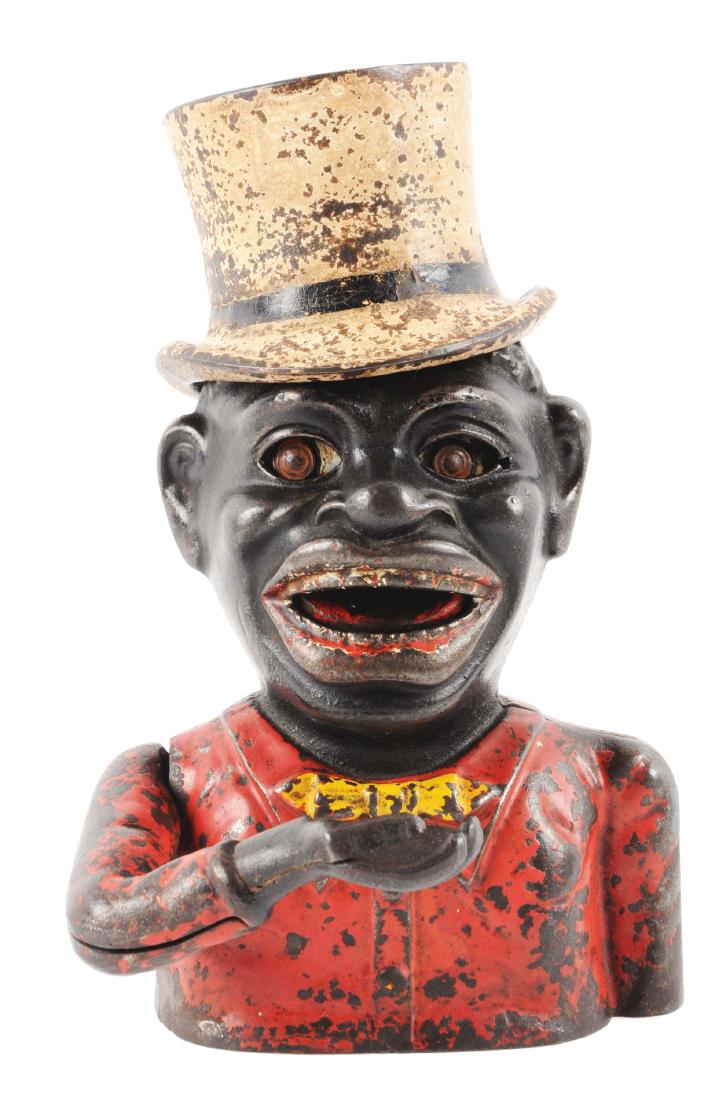 John Harper Jolly Cast Iron Mechanical Bank. (1 of 3)
