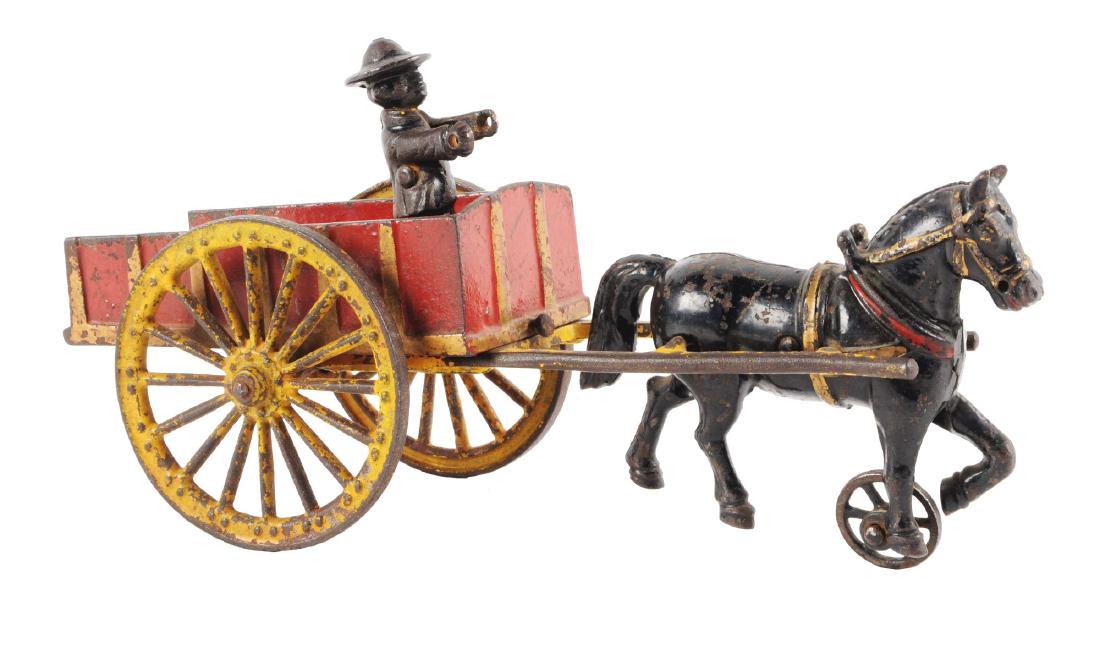 Harris Horse Drawn Dump Cart. (1 of 2)