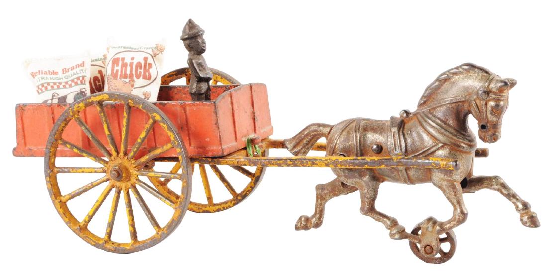 Hubley Cast Iron Farm Wagon. (1 of 2)