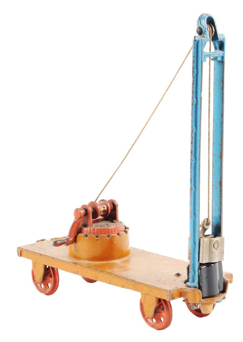 Arcade Cast Iron Pile Driver Train Car. (1 of 2)