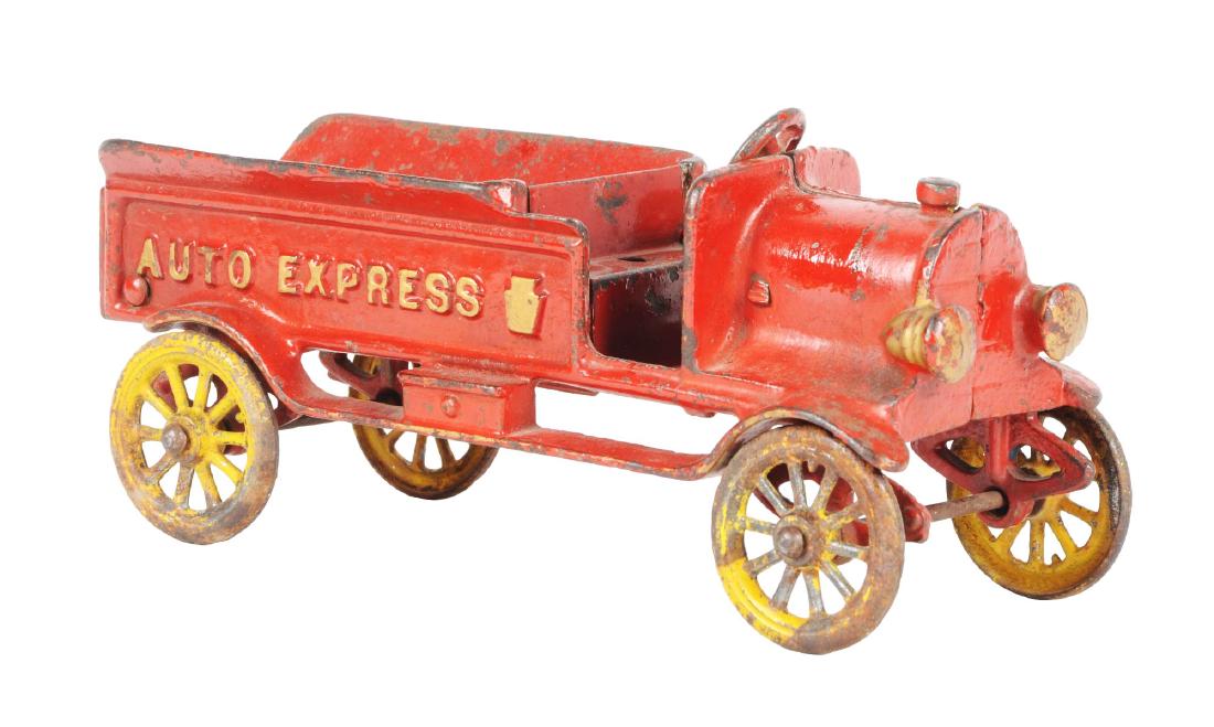 Hubley Cast Iron Auto Express Truck. (1 of 3)
