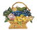 Cast Iron Fruit Basket Doorstop.