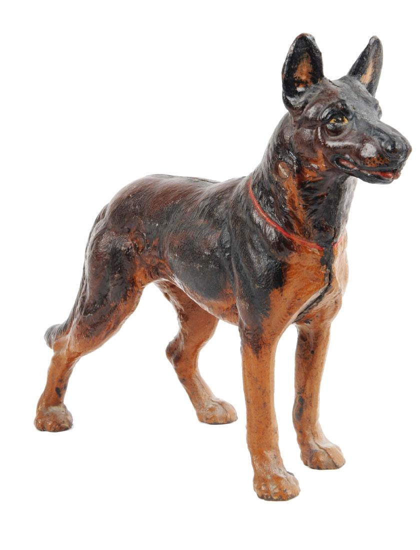 Cast Iron German Shepherd Dog Doorstop. (1 of 2)