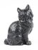 Cast Iron Sitting Persian Cat Doorstop. - 2