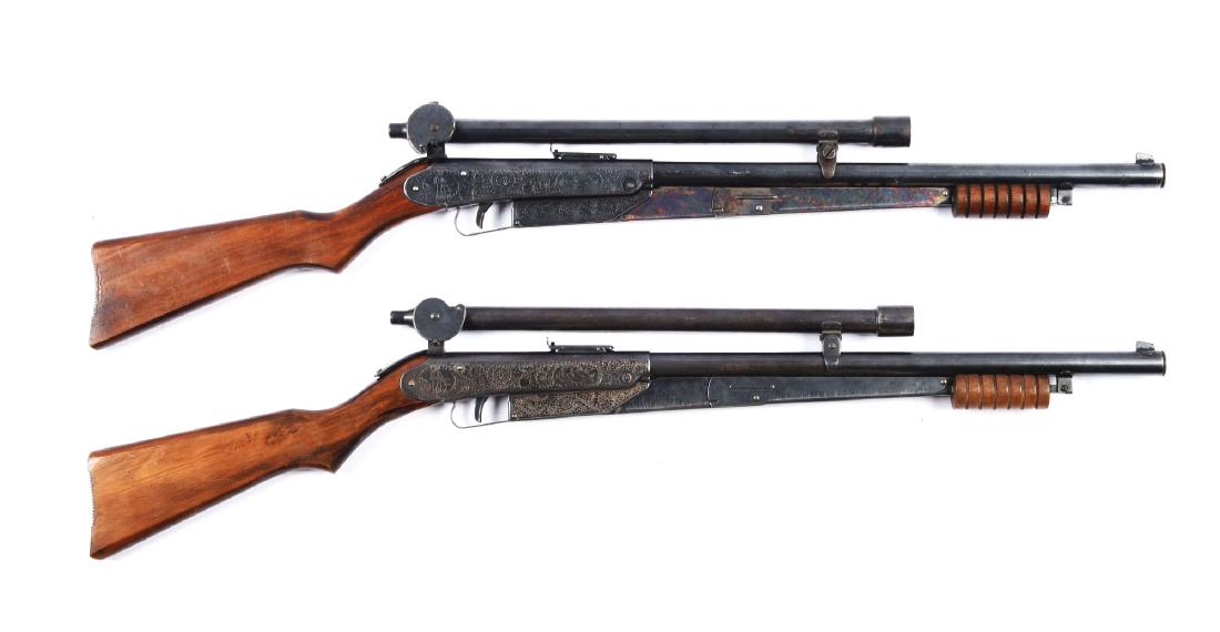 Lot of 2: Daisy Model 25 with Scopes. (1 of 2)