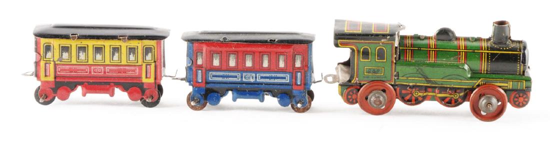 German Tin Litho Train Set Penny Toy. (1 of 2)
