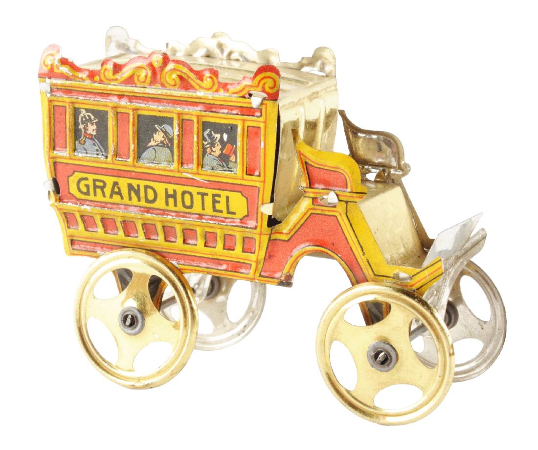 German Meier Tin Litho Grand Hotel Omnibus Toy. (1 of 2)