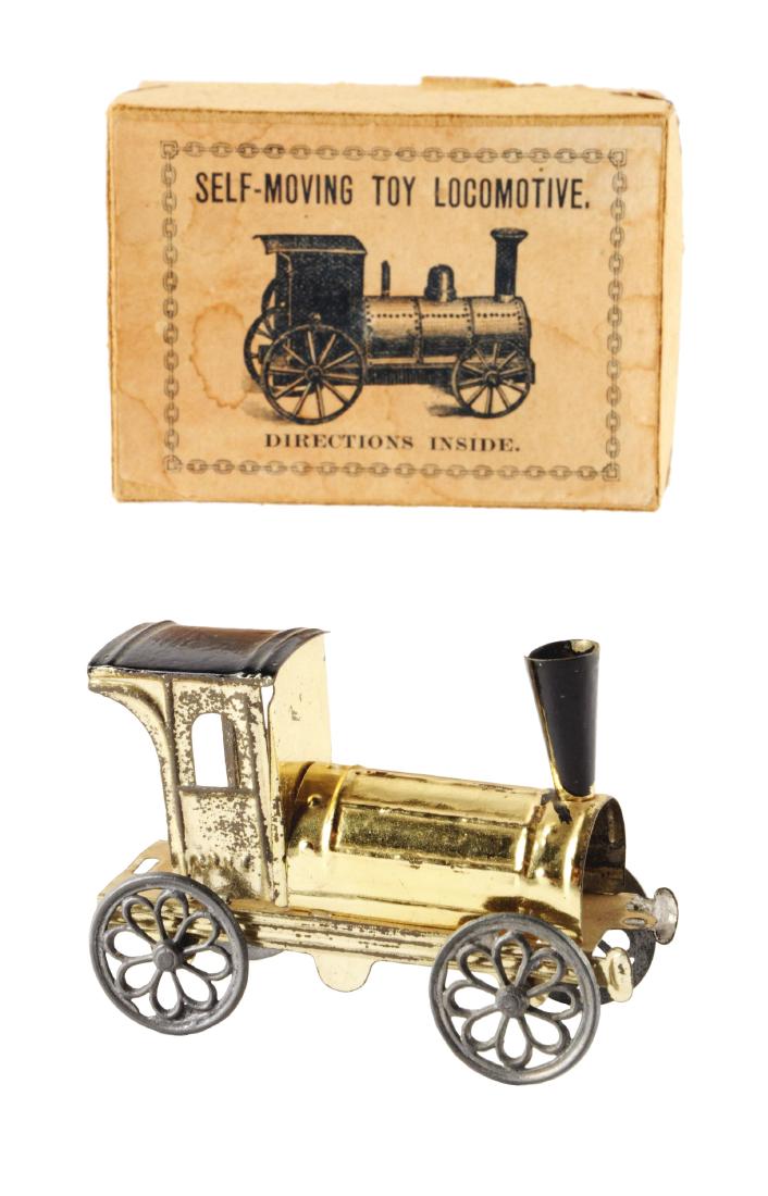 Early European Penny Toy Train. (1 of 2)