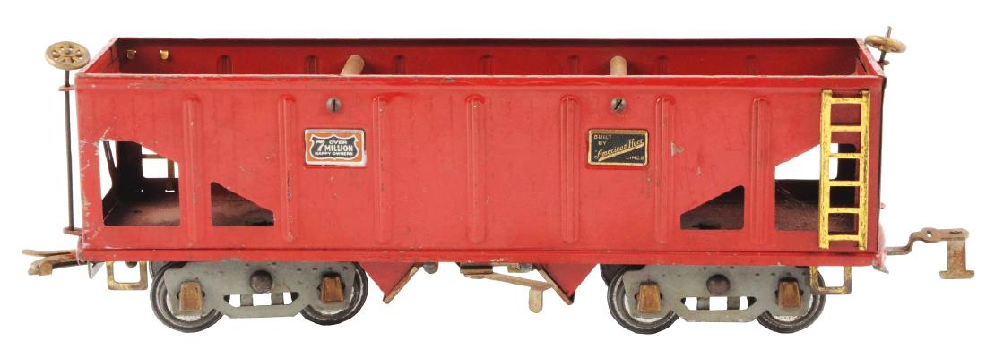 American Flyer Standard Gauge Hopper Car. (1 of 4)